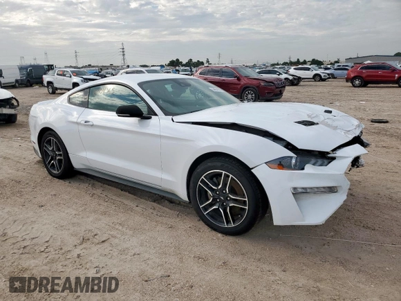 2022 Ford Mustang EcoBoost with VIN 1FA6P8TH6N5100254, listed as a Copart auction lot 64054365 with 75,098 mi miles and Salvage title. Bid and sale history available at DreamBid. Image 5.