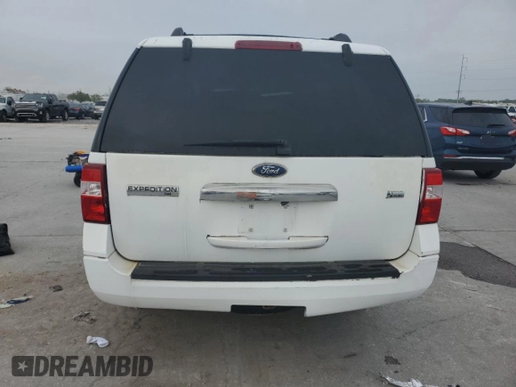 2010 Ford Expedition SSV with VIN 1FMJU1F50AEA07645, listed as a Copart auction lot 50896445 with Not provided miles and Salvage title. Bid and sale history available at DreamBid. Image 6.
