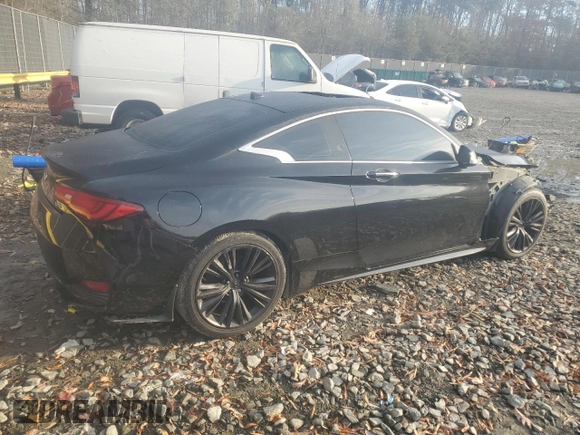 2017 Infiniti Q60 Sport z VIN JN1EV7EK6HM364554, wystawiony jako Copart lot #81057004 z przebiegiem 70 835 mil mil oraz Szkoda całkowita • Salvage title. Historia ofert i sprzedaży dostępna na DreamBid. Obrazek 3.