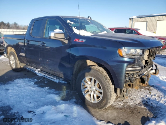 2019 Chevrolet Silverado 1500 LT with VIN 1GCRYDEDXKZ314465, listed as a Copart auction lot 88139625 with 0 mi miles and Salvage Title. Bid and sale history available at carsss.com. Image 4.