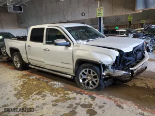 2018 GMC Sierra 1500 SLT with VIN 3GTU2NEC4JG338378, listed as a Copart auction lot 46103875 with 79,120 mi miles and Salvage Title. Bid and sale history available at carsss.com. Image 4.