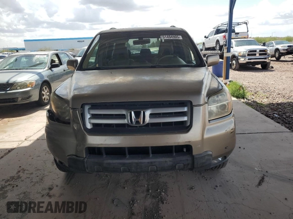 2007 Honda Pilot EX-L with VIN 5FNYF18537B020214, listed as a Copart auction lot 51494905 with 231,880 mi miles and Salvage Title. Bid and sale history available at DreamBid. Image 5.