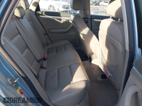 2006 Audi A4 with VIN WAUDH98EX6A131208, listed as a IAAI auction lot 41207598 with 181,811 mi miles and . Bid and sale history available at DreamBid. Image 8.