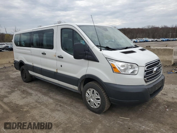 2015 Ford Transit XL with VIN 1FBZX2ZM8FKA94781, listed as a Copart auction lot 52551575 with 188,726 mi miles and Salvage Title. Bid and sale history available at DreamBid. Image 4.