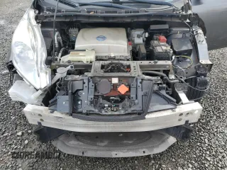 2015 Nissan LEAF S with VIN 1N4AZ0CP1FC331217, listed as a Copart auction lot 48134395 with 51,884 mi miles and Salvage Title. Bid and sale history available at DreamBid. Image 11.