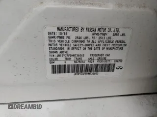 2017 Infiniti Q50 Sport z VIN JN1EV7AP0HM734043, wystawiony jako Copart lot #58812505 z przebiegiem 111 596 mil mil oraz Szkoda całkowita • Salvage title. Historia ofert i sprzedaży dostępna na DreamBid. Obrazek 12.