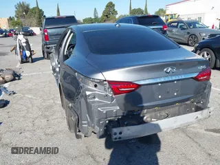 2018 Infiniti Q50 3.0t LUXE with VIN JN1EV7AP3JM359156, listed as a IAAI auction lot 41760541 with 1 mi miles. Bid and sale history available at carsss.com. Image 3.