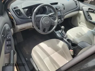 2010 Kia Forte EX with VIN KNAFU4A21A5244232, listed as a Copart auction lot 66602574 with 117,296 mi miles and Salvage Title. Bid and sale history available at carsss.com. Image 8.