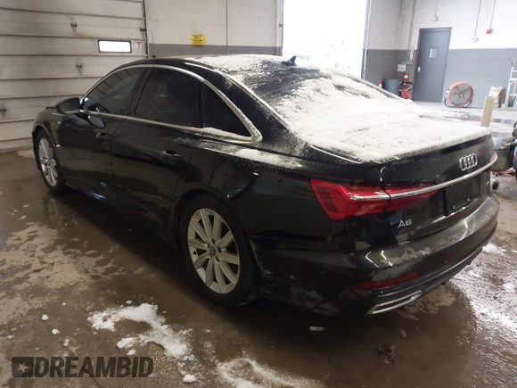2019 Audi A6 Prestige with VIN WAUM2AF23KN023351, listed as a IAAI auction lot 41375059 with 76,735 mi miles. Bid and sale history available at carsss.com. Image 3.