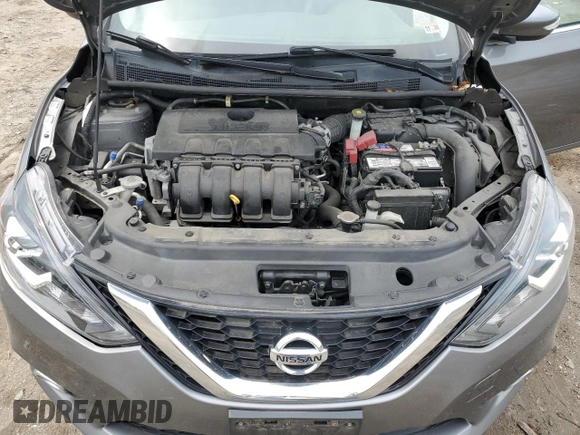 2017 Nissan Sentra SR with VIN 3N1AB7AP9HY237576, listed as a Copart auction lot 58853165 with 93,720 mi miles and Salvage title. Bid and sale history available at DreamBid. Image 11.