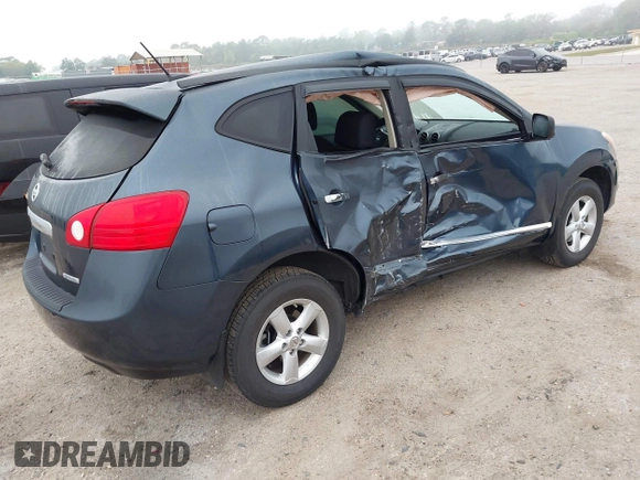 2012 Nissan Rogue S with VIN JN8AS5MT8CW295340, listed as a IAAI auction lot 41837677 with 40,558 mi miles. Bid and sale history available at carsss.com. Image 4.