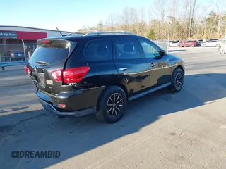 2018 Nissan Pathfinder S with VIN 5N1DR2MN0JC638981, listed as a IAAI auction lot 41823136 with 159,217 mi miles and . Bid and sale history available at DreamBid. Image 4.