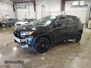 2020 Jeep Compass Latitude with VIN 3C4NJCBB1LT150791, listed as a Copart auction lot 47975995 with 66,874 mi miles and Salvage Title. Bid and sale history available at carsss.com. Image 1.
