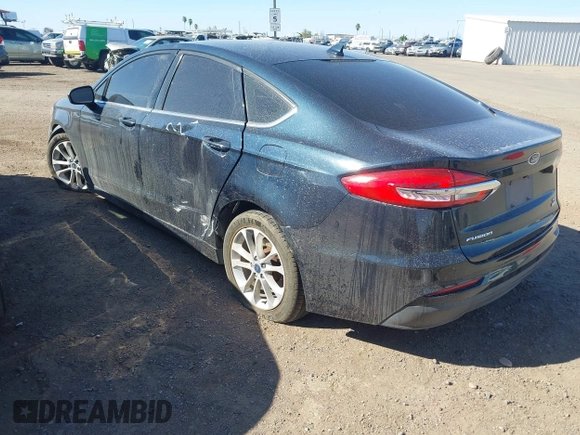 2020 Ford Fusion SE with VIN 3FA6P0HDXLR168137, listed as a IAAI auction lot 42128526 with 114,937 mi miles and . Bid and sale history available at DreamBid. Image 3.