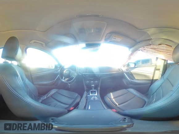 2014 Mazda Mazda6 i Touring with VIN JM1GJ1T55E1110567, listed as a Copart auction lot 83671234 with 143,824 mi miles and Salvage Title. Bid and sale history available at carsss.com. Image 14.