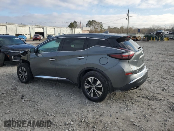 2020 Nissan Murano S with VIN 5N1AZ2AS3LN141945, listed as a Copart auction lot 87851005 with 70,294 mi miles and Salvage Title. Bid and sale history available at DreamBid. Image 2.