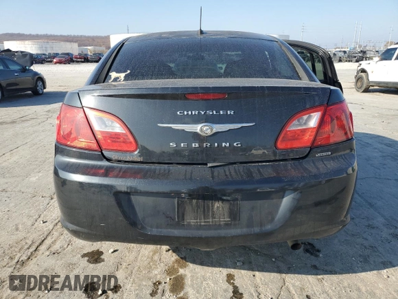 2010 Chrysler Sebring Limited with VIN 1C3CC5FBXAN108421, listed as a Copart auction lot 82886154 with 168,376 mi miles and Salvage Title. Bid and sale history available at carsss.com. Image 6.