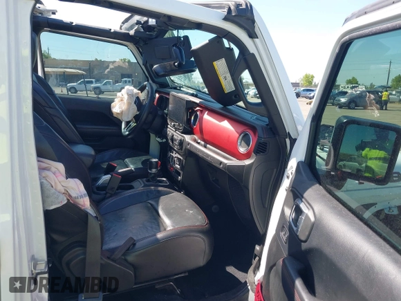 2018 Jeep Wrangler Unlimited Rubicon with VIN 1C4HJXFGXJW110629, listed as a IAAI auction lot 42141572 with 65,973 mi miles and . Bid and sale history available at DreamBid. Image 5.