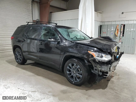 2021 Chevrolet Traverse RS with VIN 1GNEVJKW2MJ218088, listed as a Copart auction lot 48740755 with 50,052 mi miles and Salvage Title. Bid and sale history available at carsss.com. Image 4.