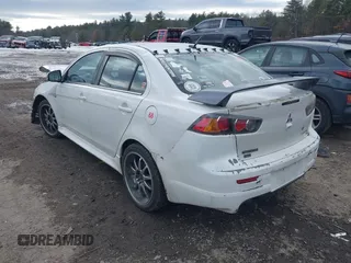 2017 Mitsubishi Lancer ES with VIN JA32V2FW8HU006570, listed as a IAAI auction lot 41366177 with 138,247 mi miles. Bid and sale history available at carsss.com. Image 3.