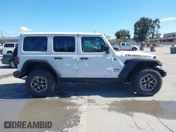 2025 Jeep Wrangler Rubicon with VIN 1C4PJXFN9SW523685, listed as a IAAI auction lot 41945204 with 24 mi miles and . Bid and sale history available at DreamBid. Image 13.