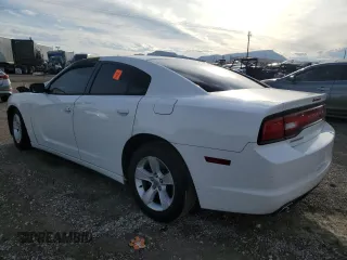 2012 Dodge Charger SE with VIN 2C3CDXBG2CH298060, listed as a Copart auction lot 44025974 with Not Provided miles and Salvage Title. Bid and sale history available at DreamBid. Image 2.