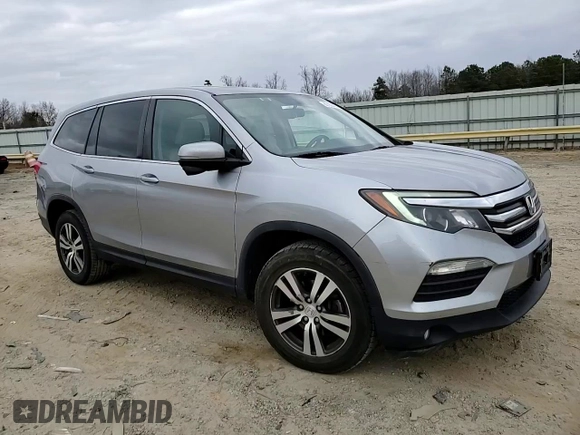 2017 Honda Pilot EX-L with VIN 5FNYF6H59HB008597, listed as a Copart auction lot 42166495 with 221,452 mi miles and Salvage Title. Bid and sale history available at DreamBid. Image 12.