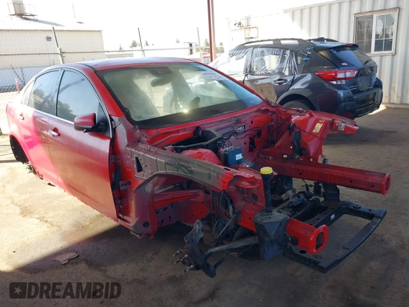 2016 Chevrolet SS with VIN 6G3F25RW1GL207128, listed as a IAAI auction lot 40633009 with 0 mi miles. Bid and sale history available at carsss.com. Image 1.