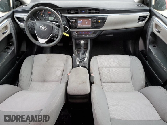 2014 Toyota Corolla L with VIN 5YFBURHE8EP143356, listed as a Copart auction lot 80999394 with 129,700 mi miles and Clean title. Bid and sale history available at DreamBid. Image 8.