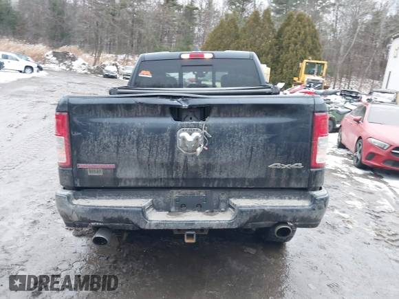 2019 Ram 1500 Big Horn z VIN 1C6SRFFT6KN811253, wystawiony jako IAAI lot #41071264 z przebiegiem 83 624 mil mil oraz . Historia ofert i sprzedaży dostępna na DreamBid. Obrazek 16.