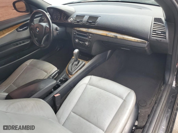 2011 BMW 1 Series 128i with VIN WBAUN1C5XBVH83530, listed as a Copart auction lot 66342954 with 263,641 mi miles and Salvage Title. Bid and sale history available at carsss.com. Image 8.