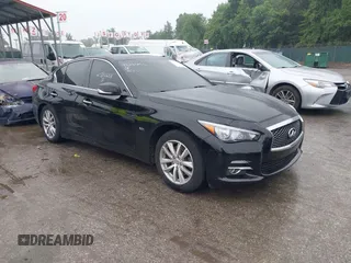 2016 Infiniti Q50 Premium with VIN JN1EV7AR1GM340874, listed as a IAAI auction lot 42330653 with 100,009 mi miles and . Bid and sale history available at DreamBid. Image 1.