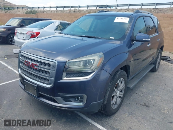 2013 GMC Acadia SLT with VIN 1GKKRRKD8DJ252697, listed as a IAAI auction lot 42141345 with 129,540 mi miles and . Bid and sale history available at carsss.com. Image 17.
