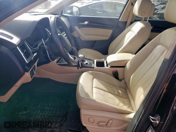 2018 Audi Q5 Premium with VIN WA1ANAFYXJ2078763, listed as a Copart auction lot 49162375 with 115,243 mi miles and Salvage Title. Bid and sale history available at DreamBid. Image 7.