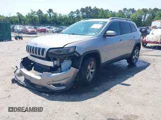 2021 Jeep Cherokee Limited with VIN 1C4PJMDX1MD179500, listed as a IAAI auction lot 42352203 with 76,205 mi miles and . Bid and sale history available at DreamBid. Image 2.
