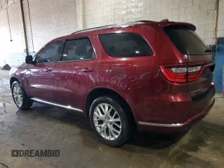 2016 Dodge Durango Limited with VIN 1C4RDJDG1GC375249, listed as a Copart auction lot 50061285 with 212,334 mi miles and Clean title. Bid and sale history available at DreamBid. Image 2.