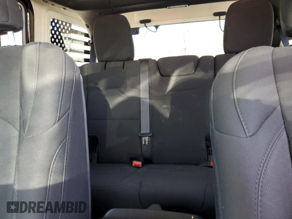 2020 Jeep Wrangler Unlimited Sport S with VIN 1C4HJXDN9LW164413, listed as a Copart auction lot 55100385 with 63,816 mi miles and Salvage title. Bid and sale history available at DreamBid. Image 10.