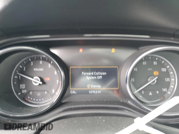 2022 Buick Encore GX Essence with VIN KL4MMFSL1NB028024, listed as a Copart auction lot 58485555 with 63,923 mi miles and Salvage title. Bid and sale history available at DreamBid. Image 9.