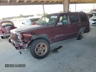 2000 Jeep Cherokee Classic with VIN 1J4FF58S8YL135534, listed as a Copart auction lot 62211335 with 108,888 mi miles and Salvage title. Bid and sale history available at DreamBid. Image 1.