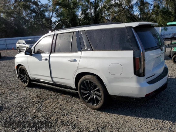 2021 Cadillac Escalade Sport with VIN 1GYS3FKL1MR192437, listed as a Copart auction lot 78201124 with Not provided miles and Salvage title. Bid and sale history available at DreamBid. Image 2.