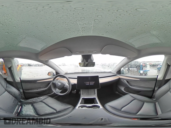 2023 Tesla Model Y Long Range with VIN 7SAYGDEE8PF895293, listed as a Copart auction lot 44208615 with 16,549 mi miles and Salvage Title. Bid and sale history available at DreamBid. Image 14.