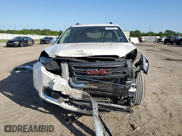 2015 GMC Acadia SLT z VIN 1GKKRSKD1FJ136798, wystawiony jako Copart lot #52318975 z przebiegiem Nie podano mil oraz Szkoda całkowita • Salvage title. Historia ofert i sprzedaży dostępna na DreamBid. Obrazek 5.