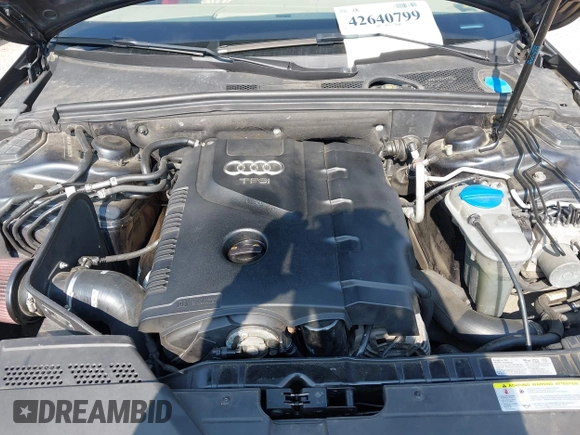 2012 Audi A4 Premium Plus with VIN WAUFFAFL8CN013177, listed as a IAAI auction lot 42640799 with 135,193 mi miles and . Bid and sale history available at DreamBid. Image 10.