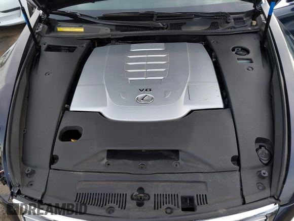 2008 Lexus LS LWB with VIN JTHGL46F785021269, listed as a IAAI auction lot 41882714 with 123,534 mi miles. Bid and sale history available at carsss.com. Image 10.