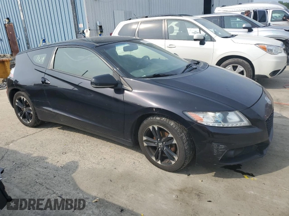 2015 Honda CR-Z EX with VIN JHMZF1C6XFS001437, listed as a Copart auction lot 60623515 with Not provided miles and Clean title. Bid and sale history available at DreamBid. Image 4.