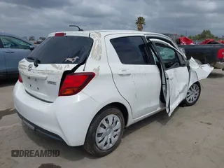 2015 Toyota Yaris L with VIN VNKKTUD39FA027316, listed as a IAAI auction lot 39022940 with 110,063 mi miles and . Bid and sale history available at DreamBid. Image 4.