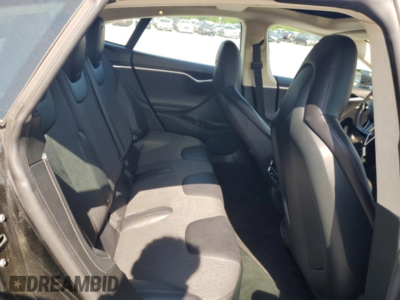 2016 Tesla Model S 70 with VIN 5YJSA1E17GF123934, listed as a Copart auction lot 55202865 with 132,027 mi miles and Salvage title. Bid and sale history available at DreamBid. Image 10.