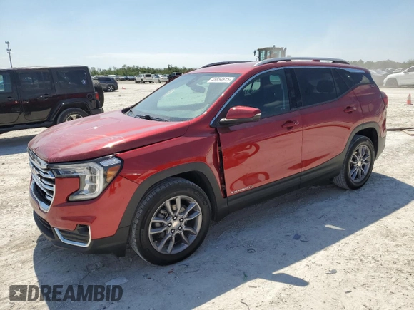2022 GMC Terrain SLT with VIN 3GKALPEV9NL150101, listed as a Copart auction lot 48854615 with 79,444 mi miles and Non Repairable. Bid and sale history available at carsss.com. Image 1.