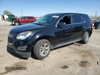 2017 Chevrolet Equinox LS z VIN 2GNALBEK8H1546585, wystawiony jako Copart lot #57184295 z przebiegiem 90 252 mil mil oraz Szkoda całkowita • Salvage title. Historia ofert i sprzedaży dostępna na DreamBid. Obrazek 1.