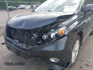 2010 Lexus RX 450h with VIN JTJBC1BA1A2407503, listed as a IAAI auction lot 42350836 with 203,687 mi miles and . Bid and sale history available at DreamBid. Image 6.